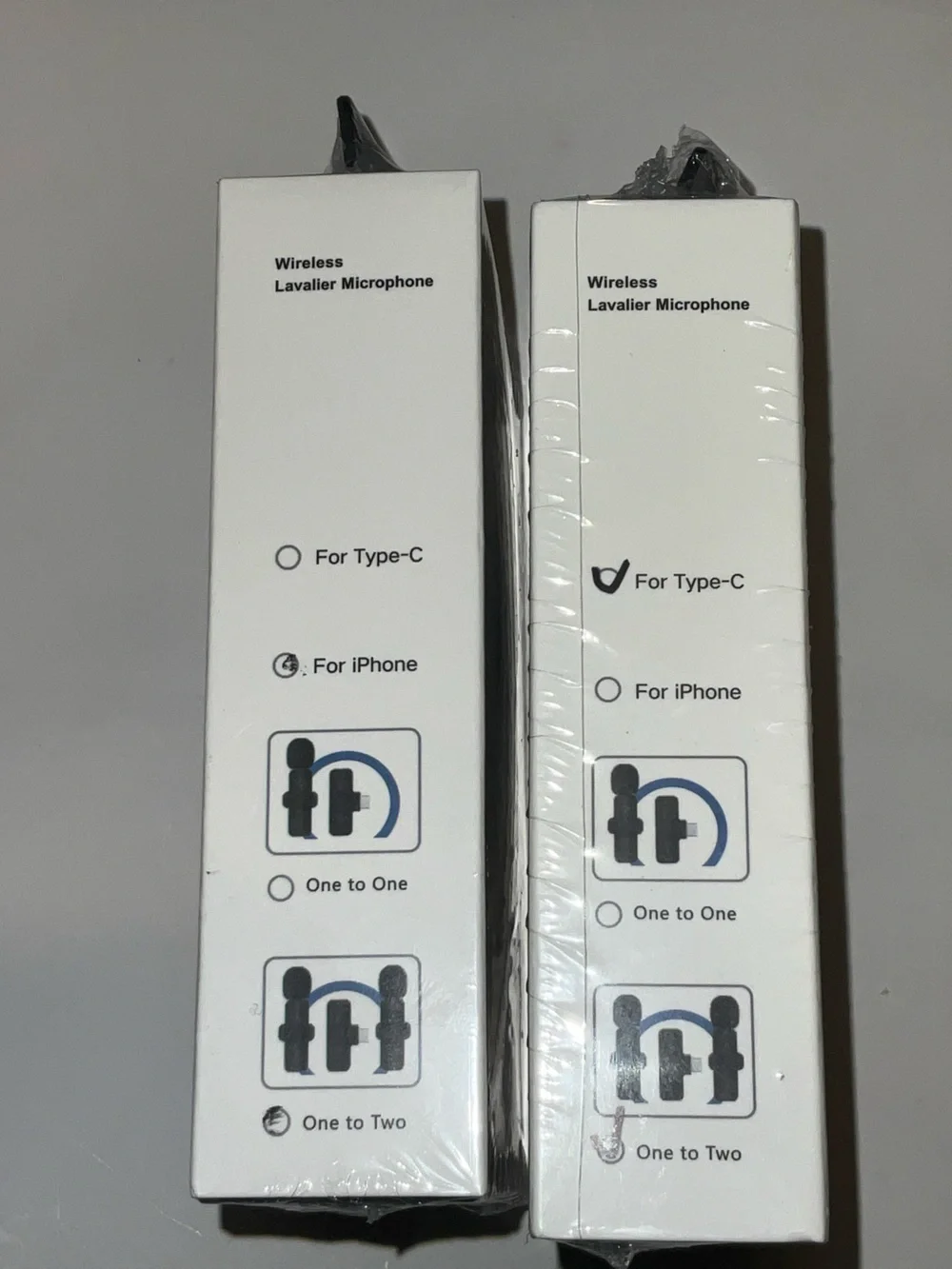 Wireless Lavalier Microphone for iPhone or Smartphones - Black NEW